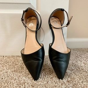 Point Toe Black Shoes